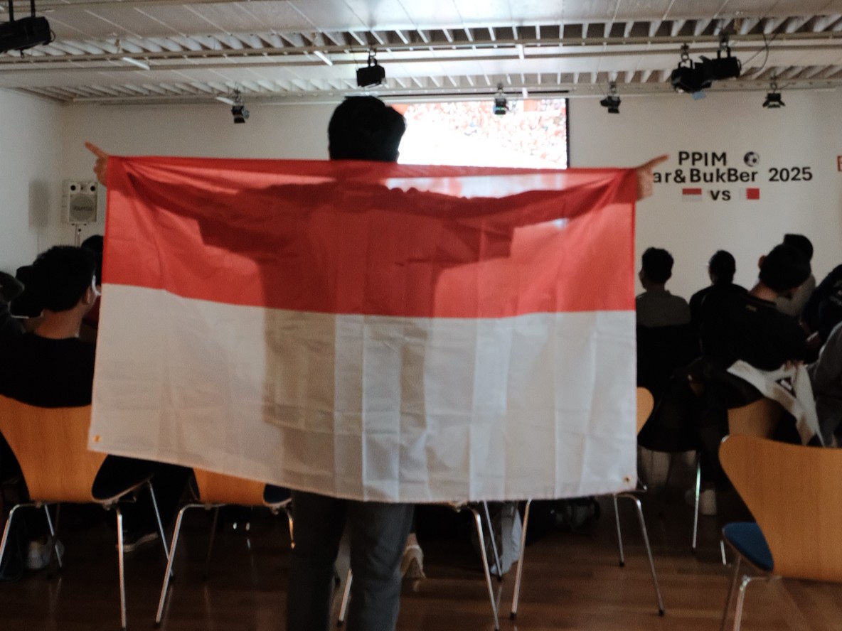 Nobar Timnas Indonesia, Indonesia Bahrain, Pelajar Indonesia Munich, Pelajar Indonesia Jerman